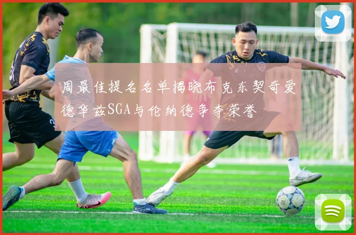 周最佳提名名单揭晓布克东契奇爱德华兹SGA与伦纳德争夺荣誉
